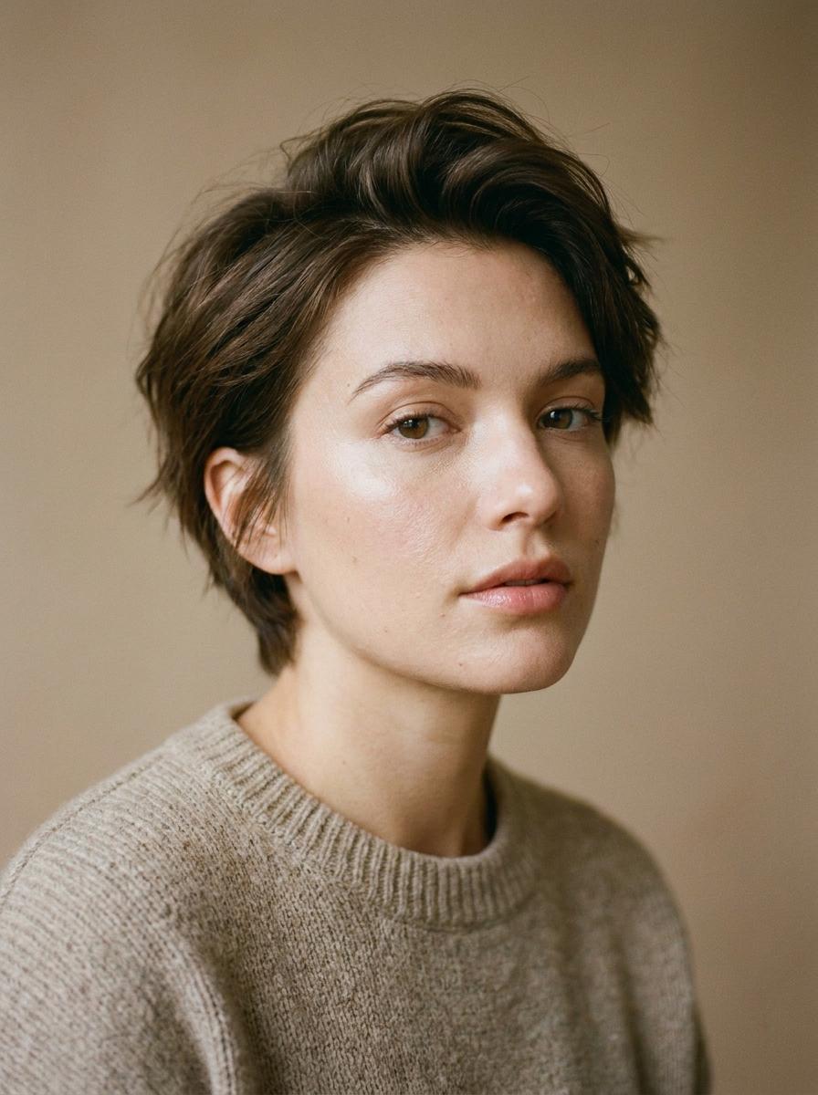 Kurzer Wolf Cut - Wolf Cut für Frauen